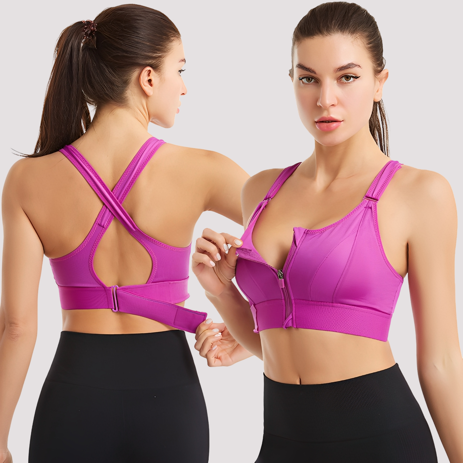 Charlotte - Brassière de sport chic