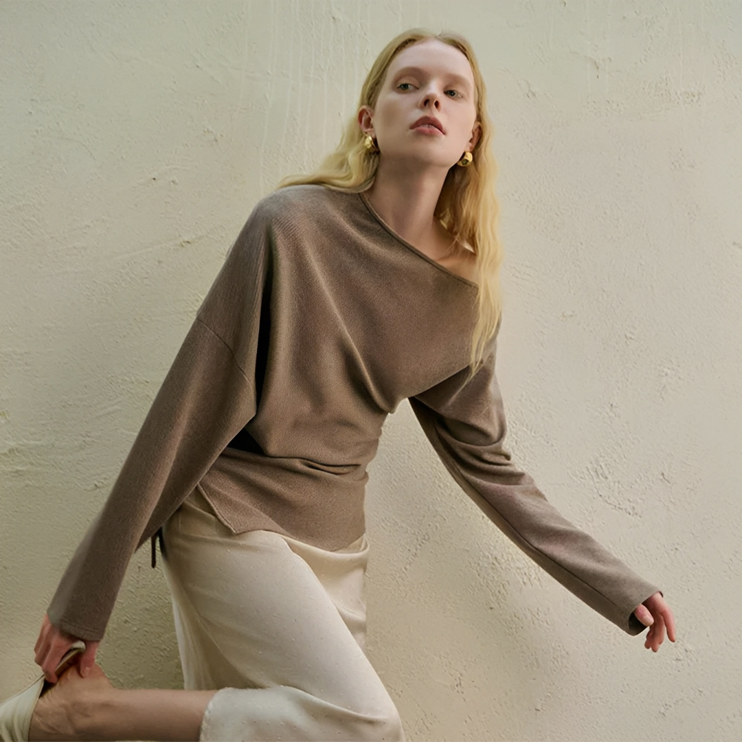 Gellie - Top asymétrique tendance