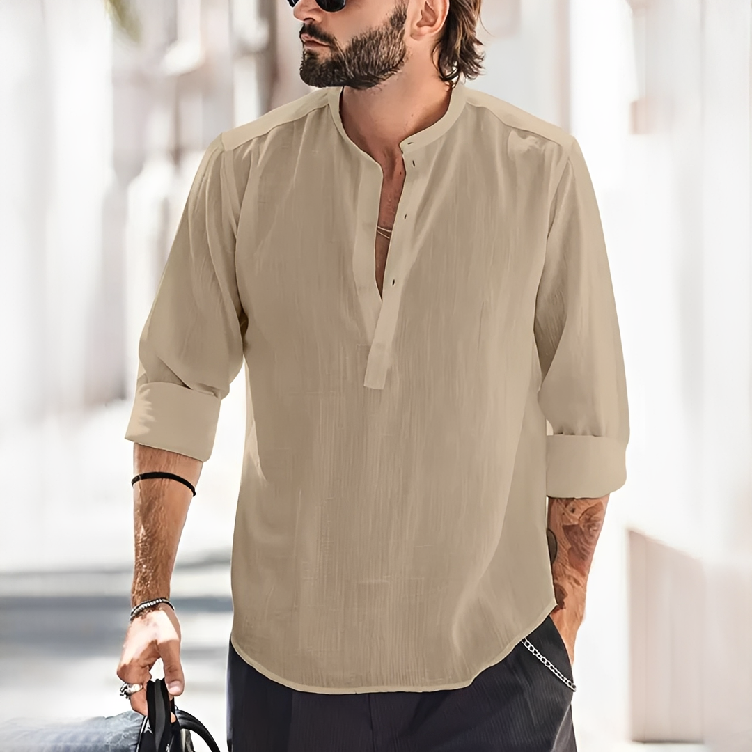 Enrico - Chemise homme estivale, légère et tendance