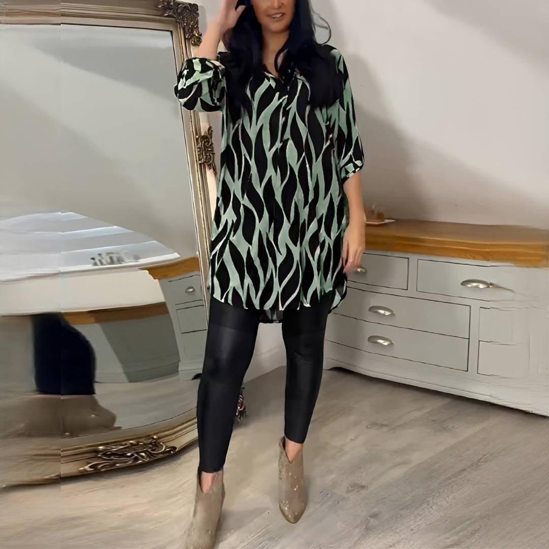 Desiree - Blouse raffinée à col en V
