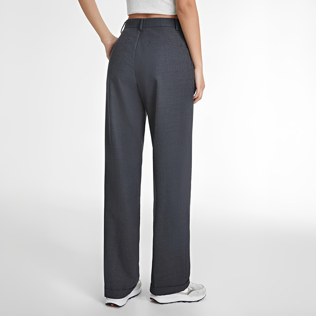 Ailany - Pantalon droit pour une allure décontractée