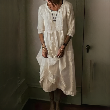 Aimee - Robe Plissée Agréable