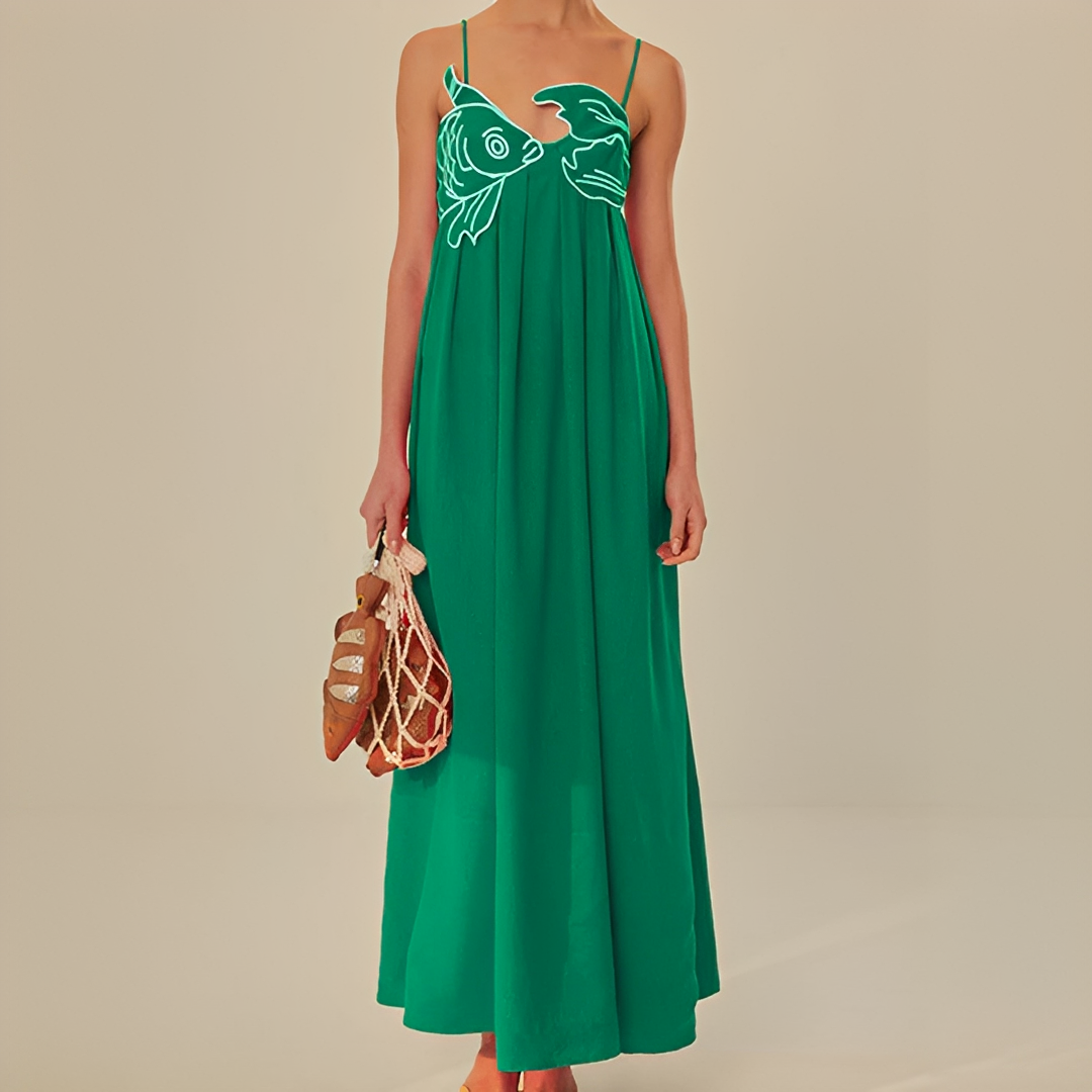 Euna - Robe Cami Raffinée