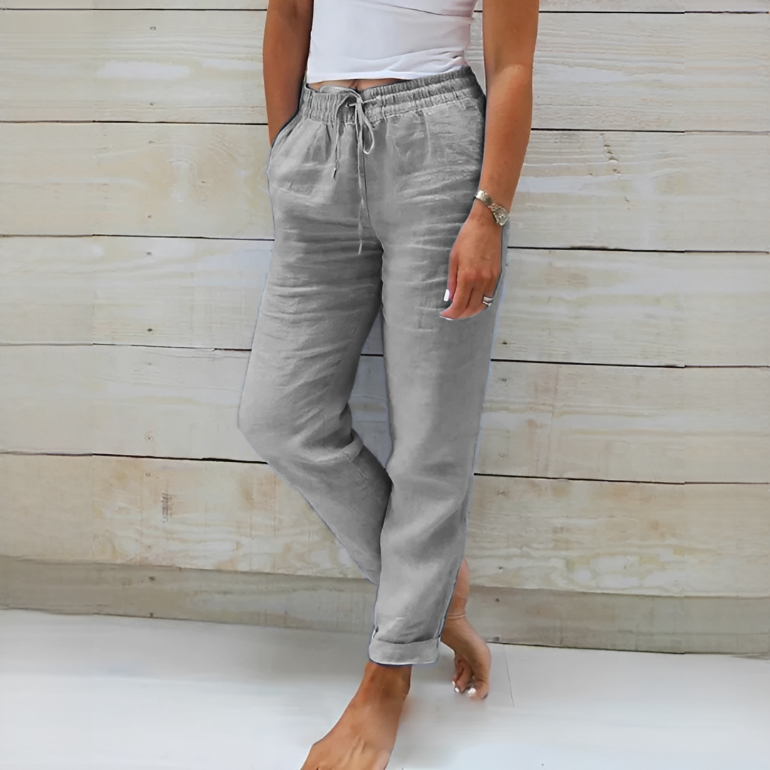 Susan - Pantalon Évasé et Agréable