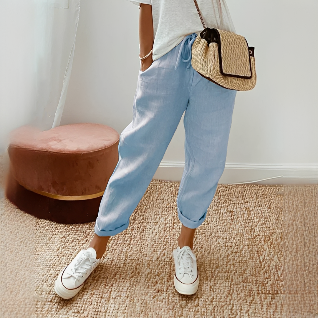 Whitney - Pantalon confortable à taille ajustable