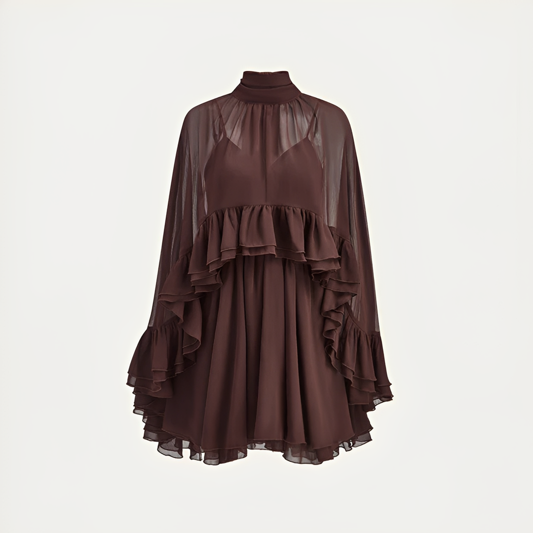 Zhuchin - Robe élégante avec volants