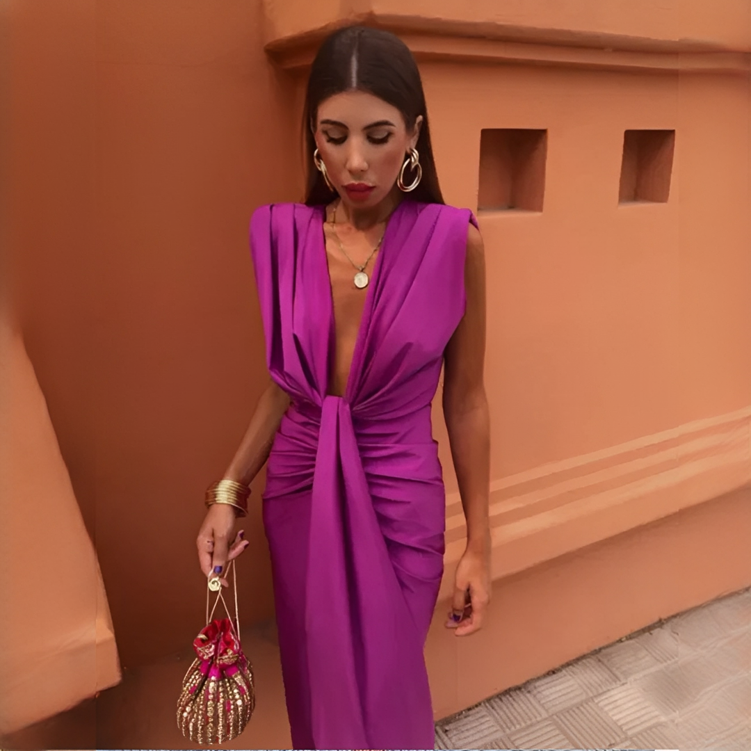 Serafina - Une robe raffinée et sophistiquée pour femme