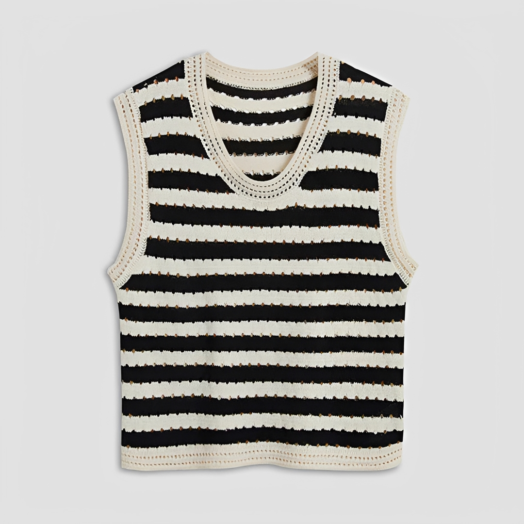 Eloise - Cardigan rayé élégant