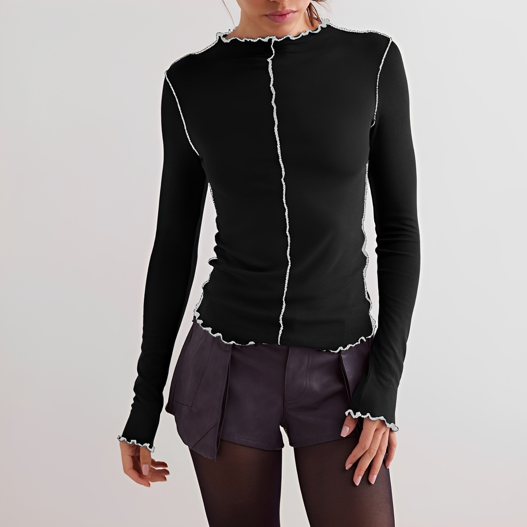 Shania - Chemise Agréable à Manches Longues