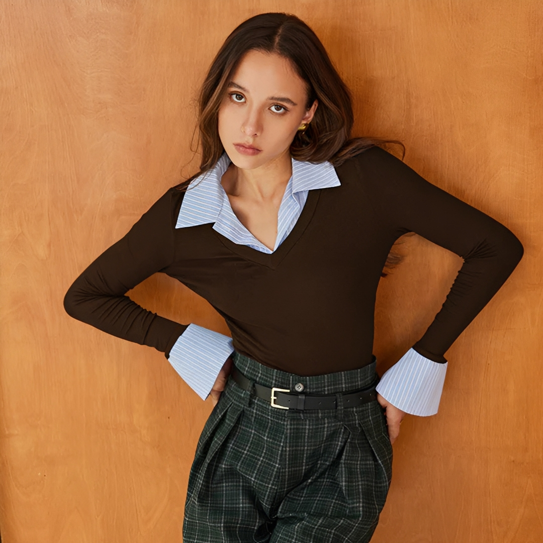 Venedita - Chemise Confort à Manches Longues