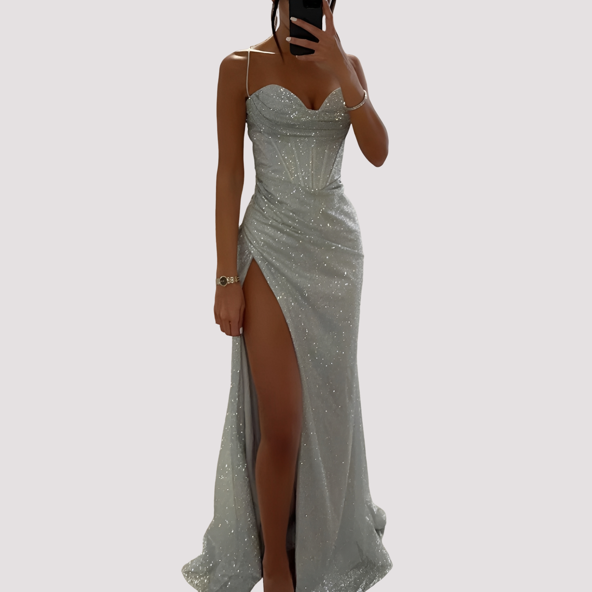 Bonnie - Robe Longue Élégante avec Fente