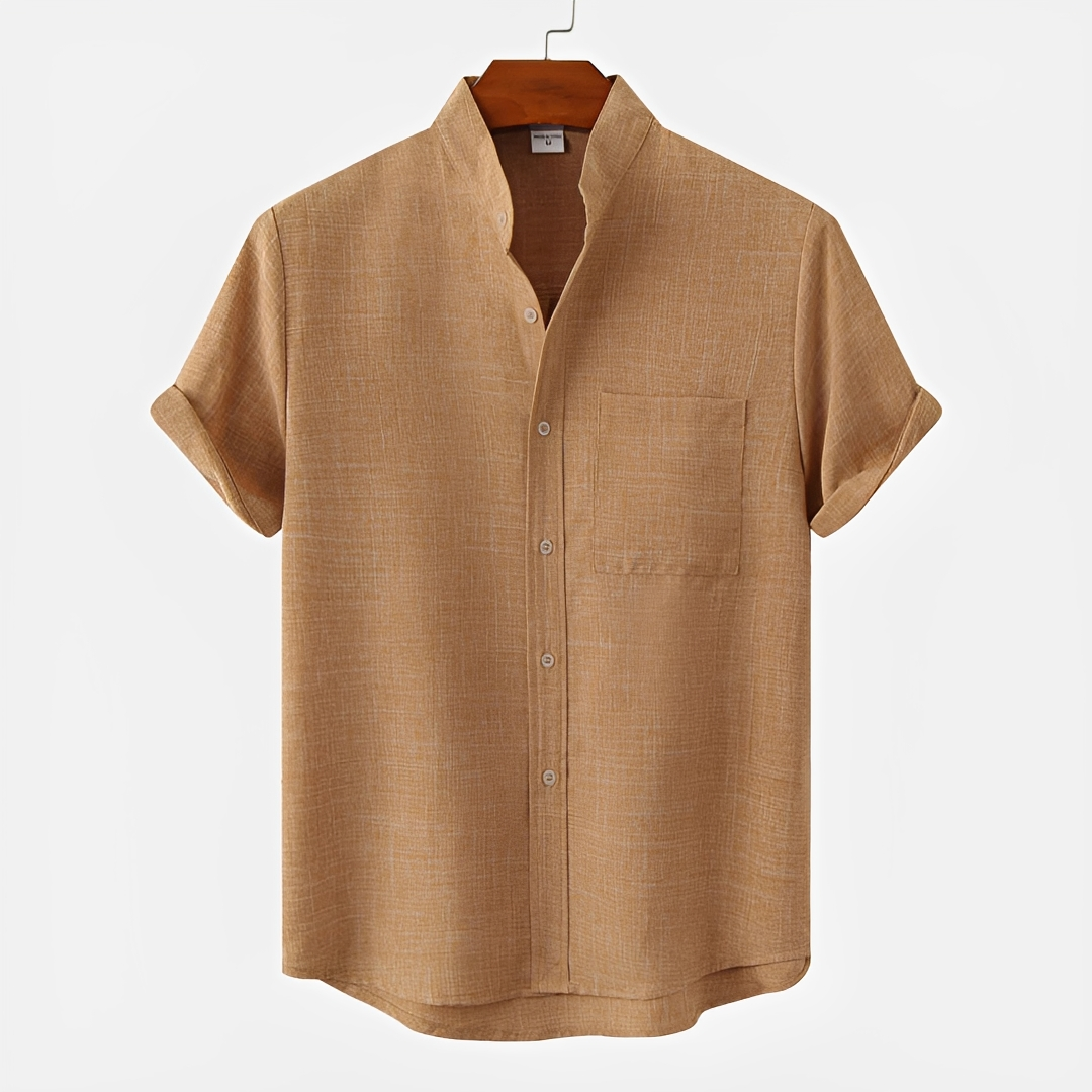 Hayden - Polo uni à boutons