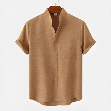 Hayden - Polo uni à boutons