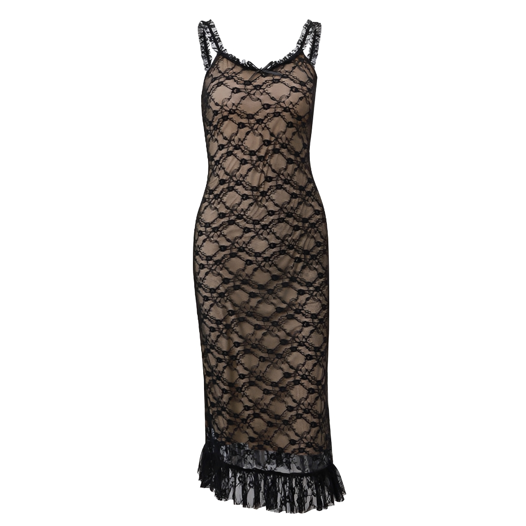 Anjenette - Robe Midi Élégante et Sophistiquée