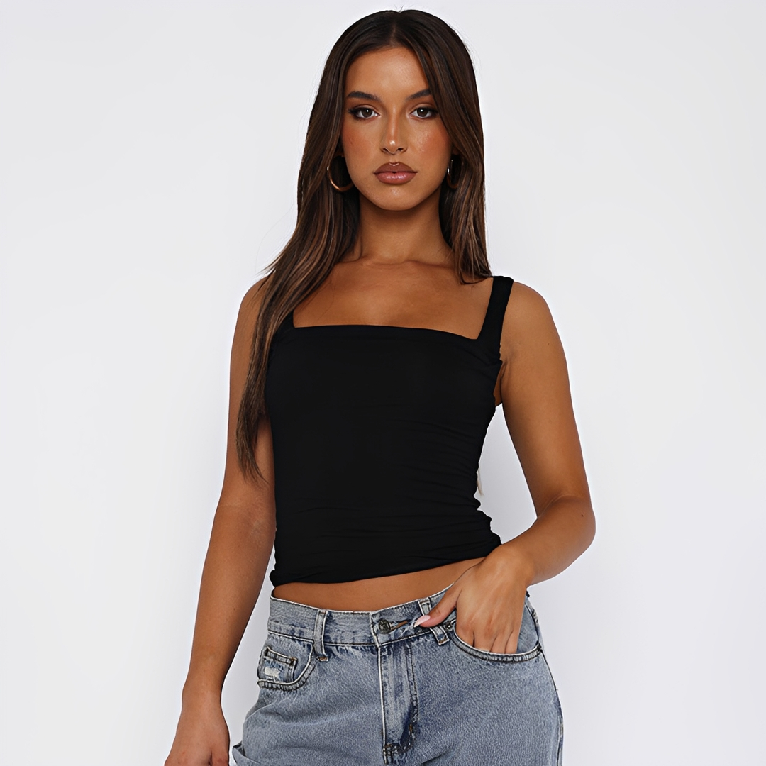 Genevieve - Haut Cami Intemporel et Sobre