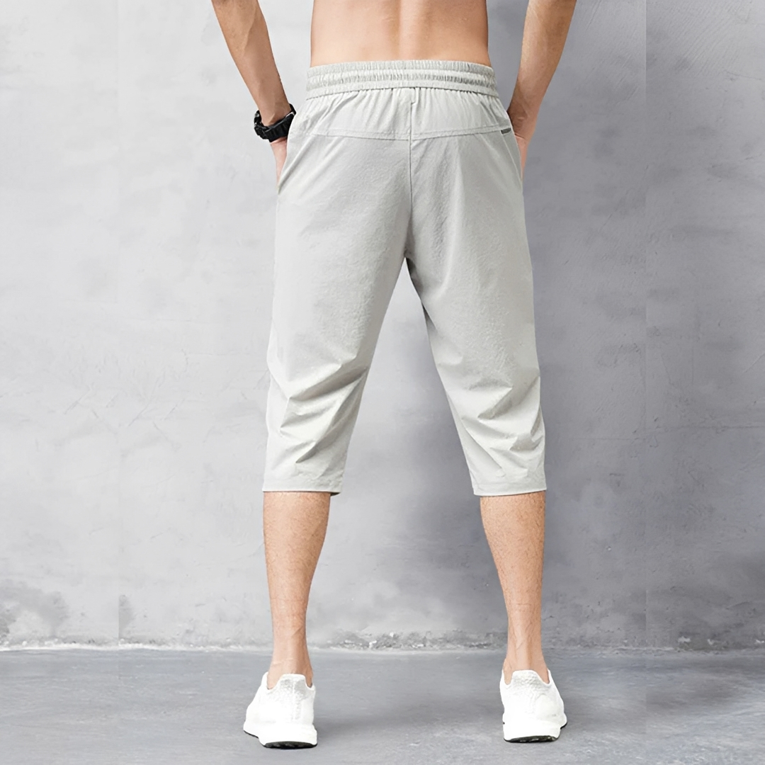 Dominick - Short Large avec Taille Élastique