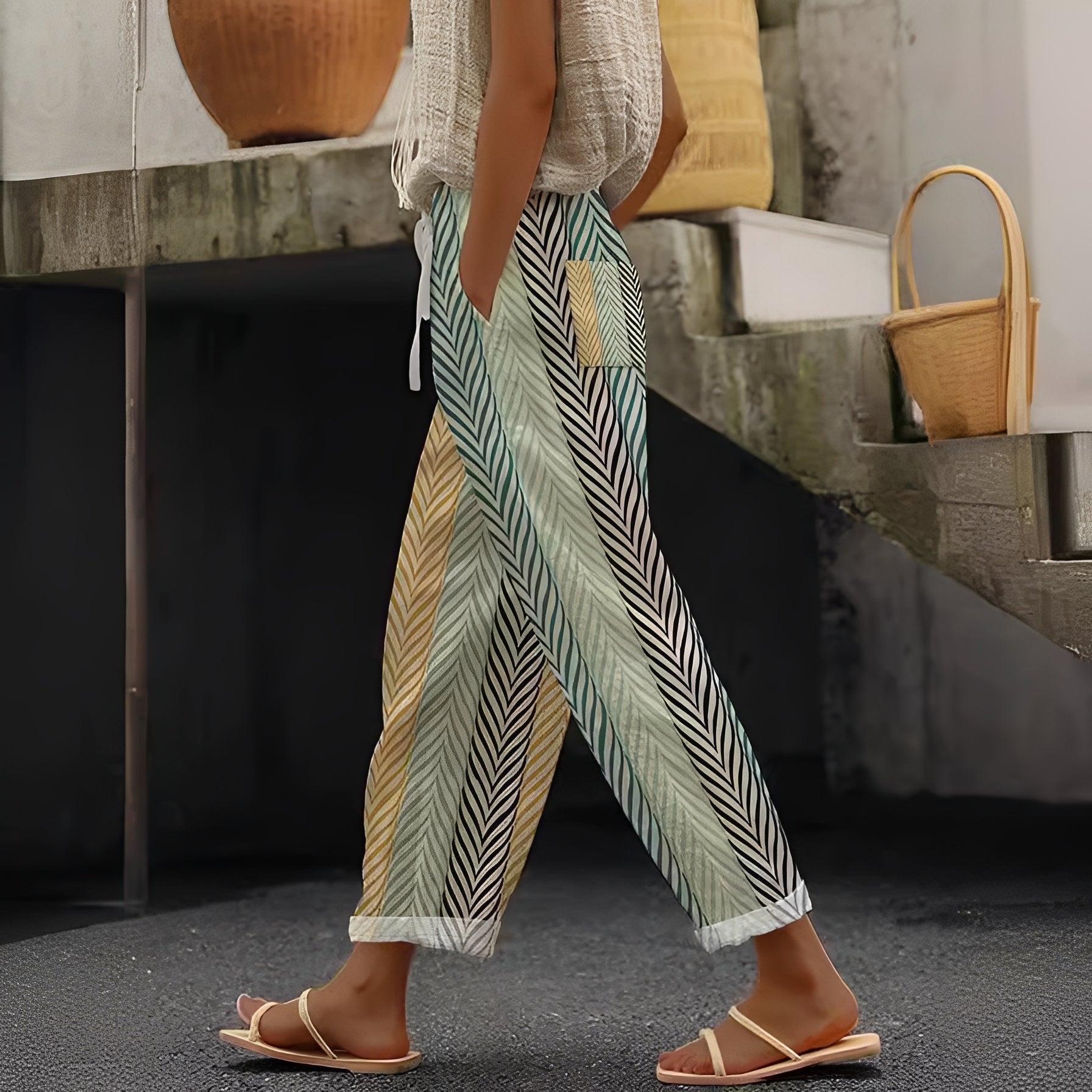 Tansy - Pantalon d'été élégant pour femme