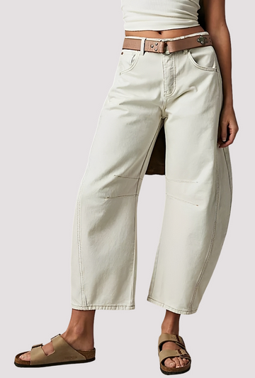 Kendra - Pantalon Large Raffiné