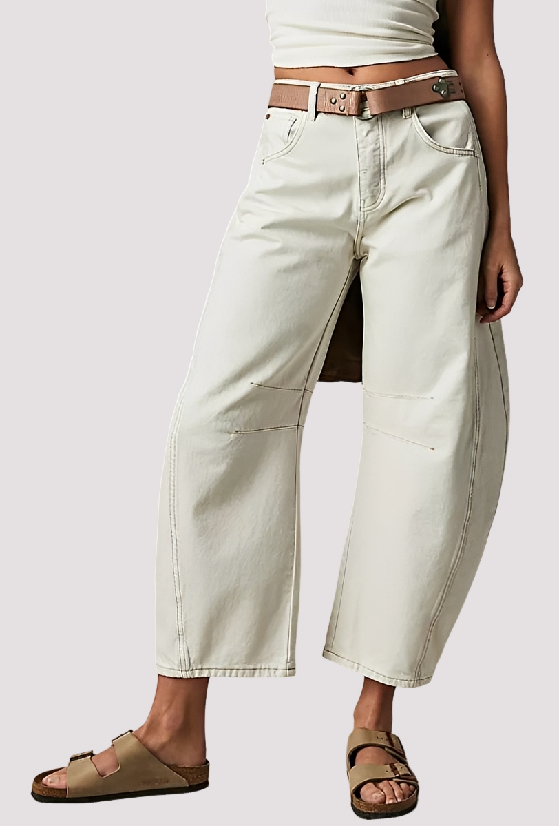 Kendra - Pantalon Large Raffiné