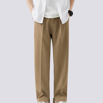 Carlo - Pantalon Large Droit