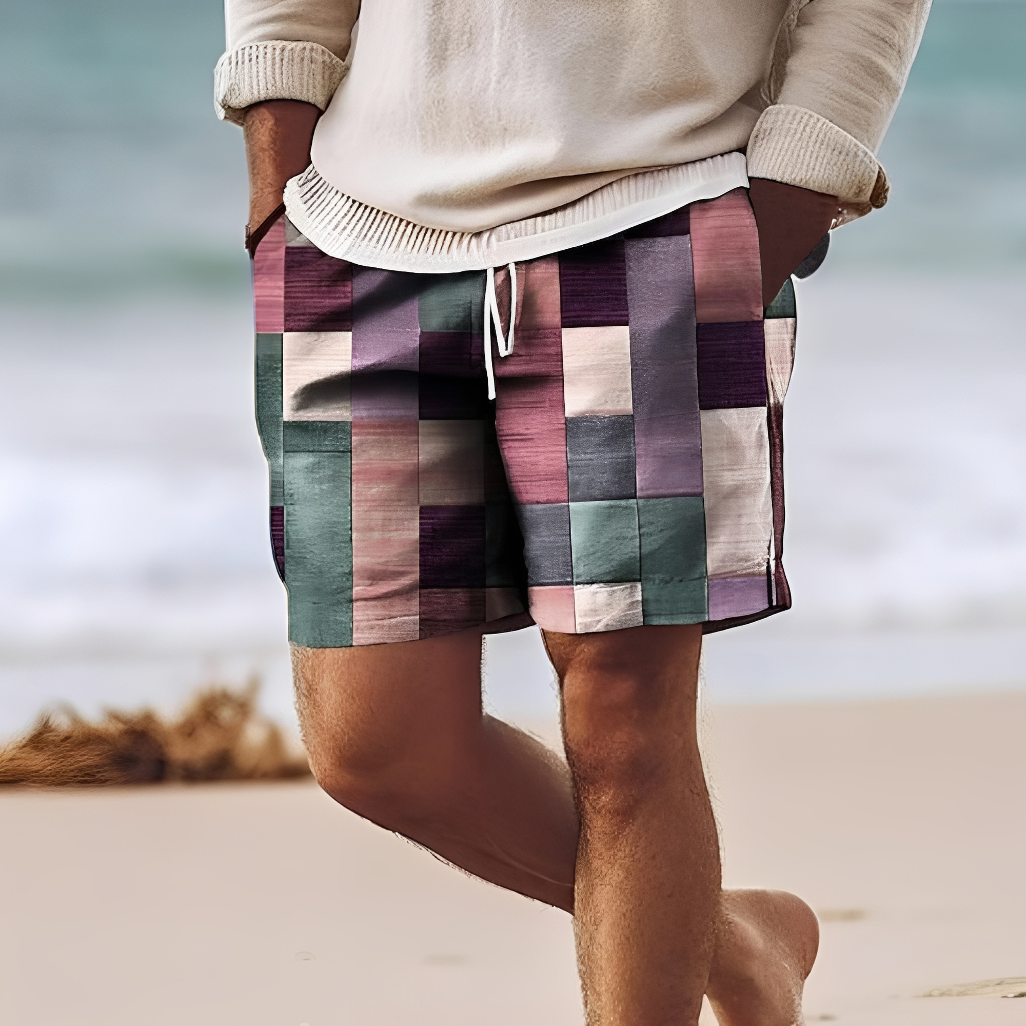 Aidan - Shorts de plage chic