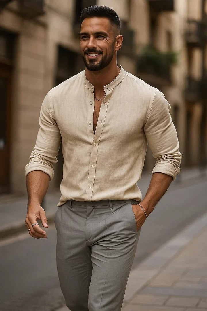Blaese - Chemise Ample à Manches 3/4