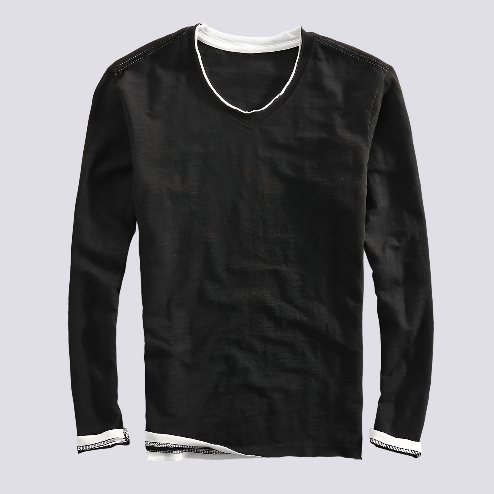 Jack - Chemise chic à manches longues effet vieilli