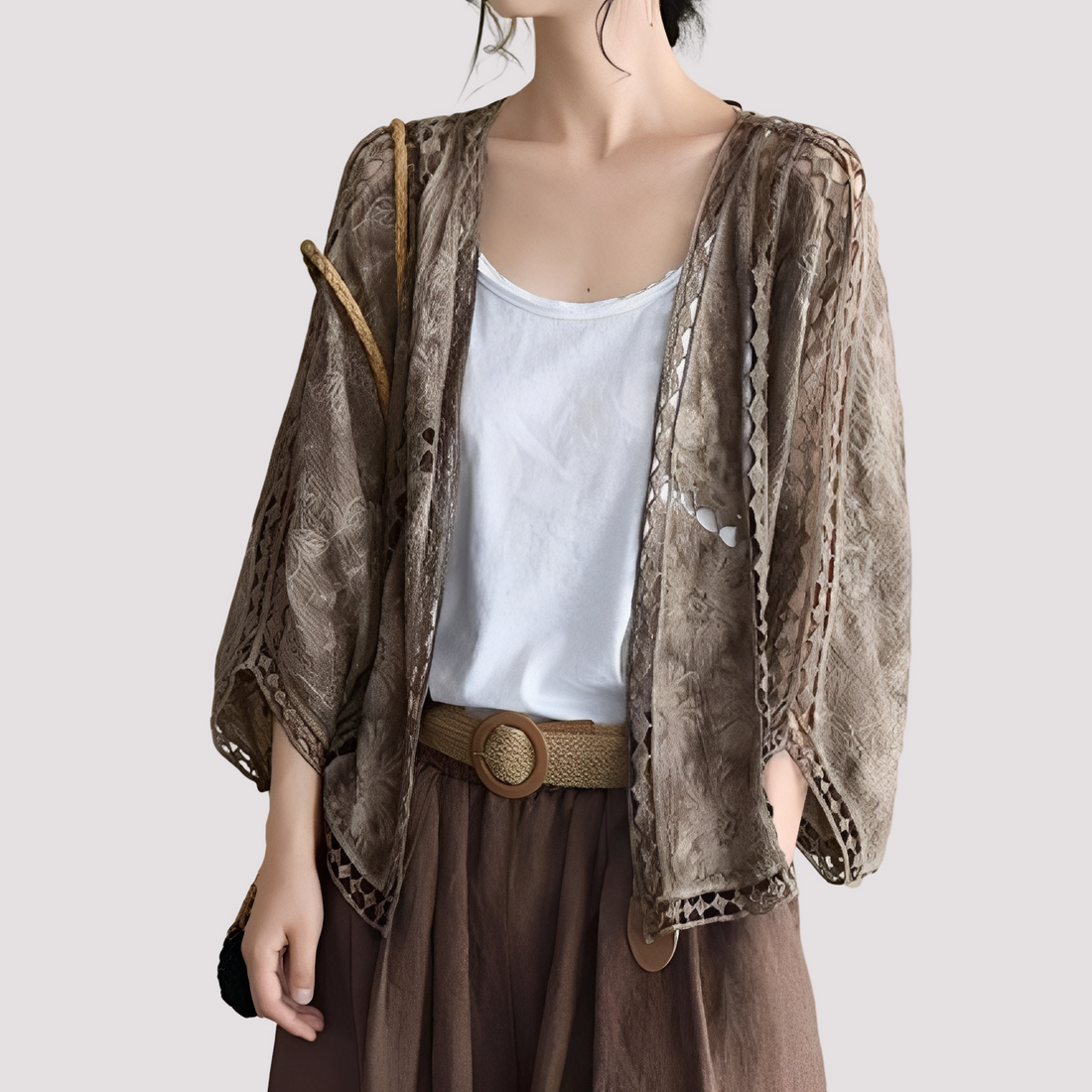 Connie - Cardigans branchés avec découpes pour femmes
