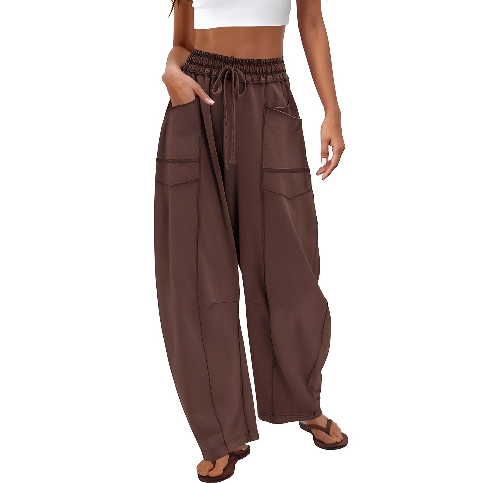 Marianne - Pantalon Ajusté Élégant