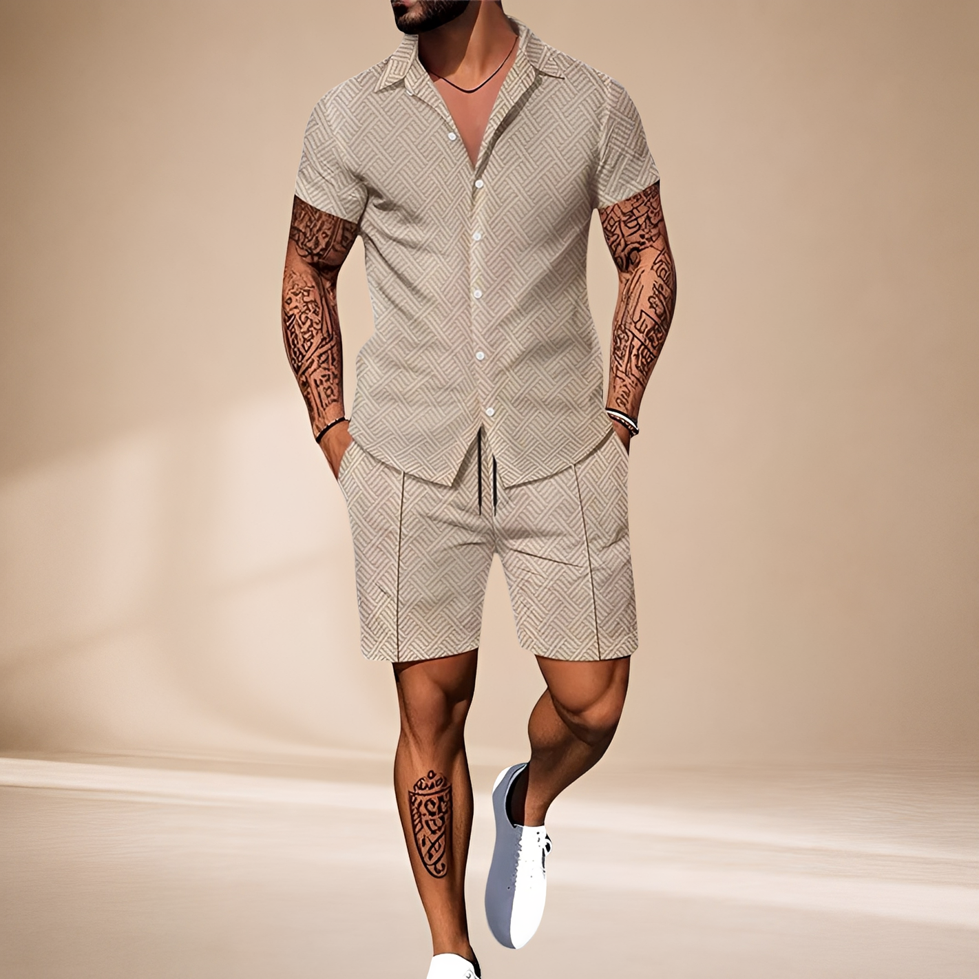 Casper - Ensemble Chic Texturé