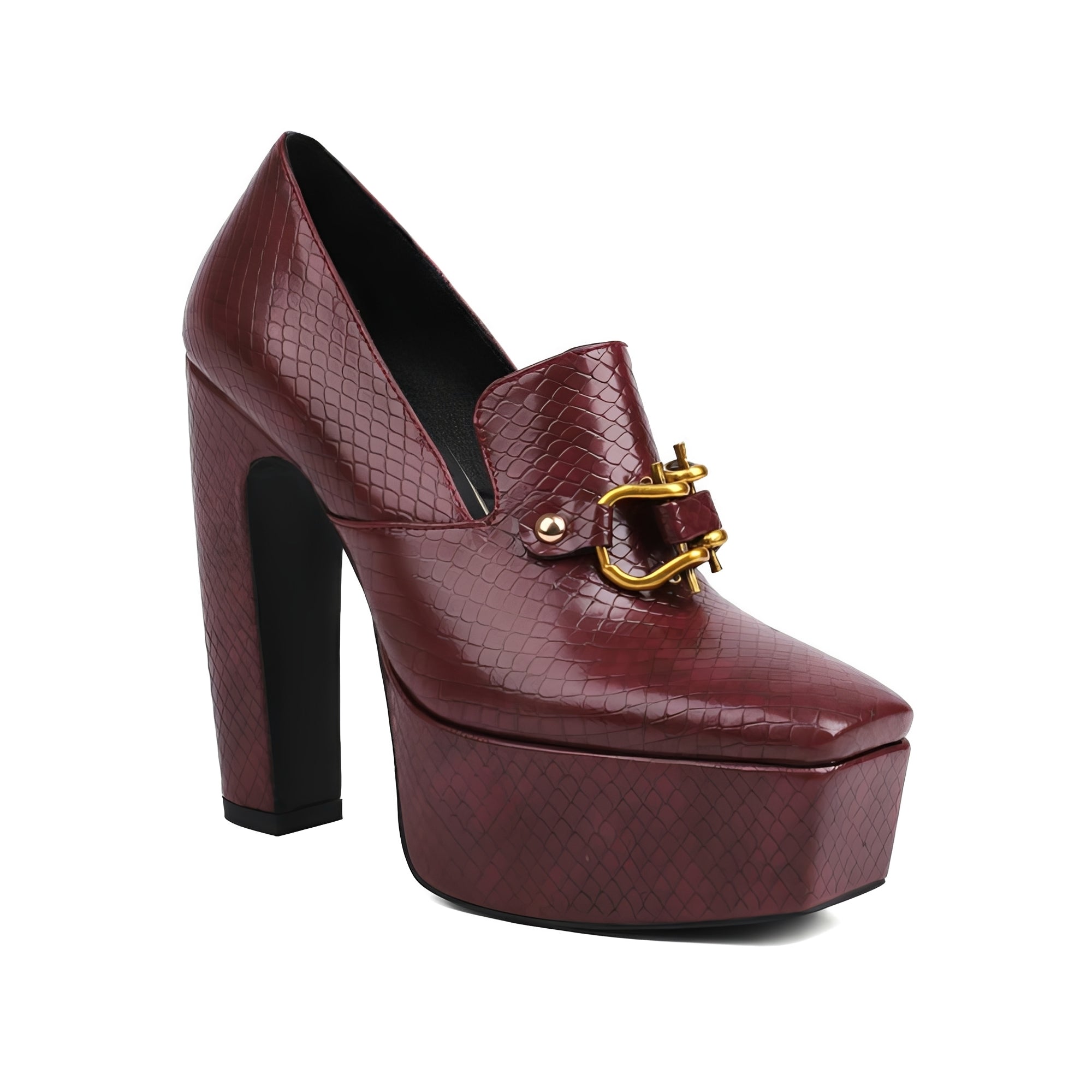 Jennie - Chaussures Élégantes à Talons Épais