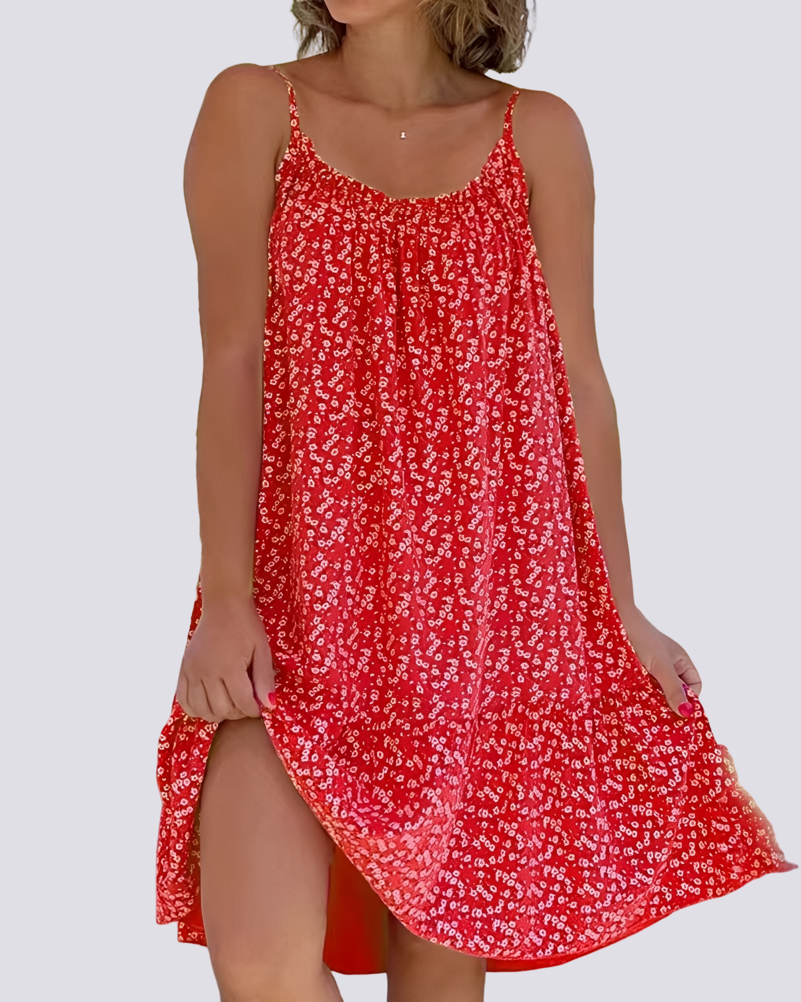Alannah - Robe Mini Fleurie Chic