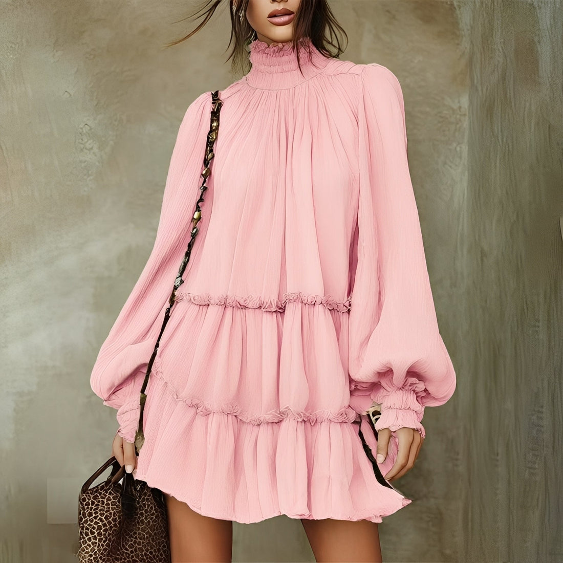 Mayeth - Robe Courte Chic et Évasée