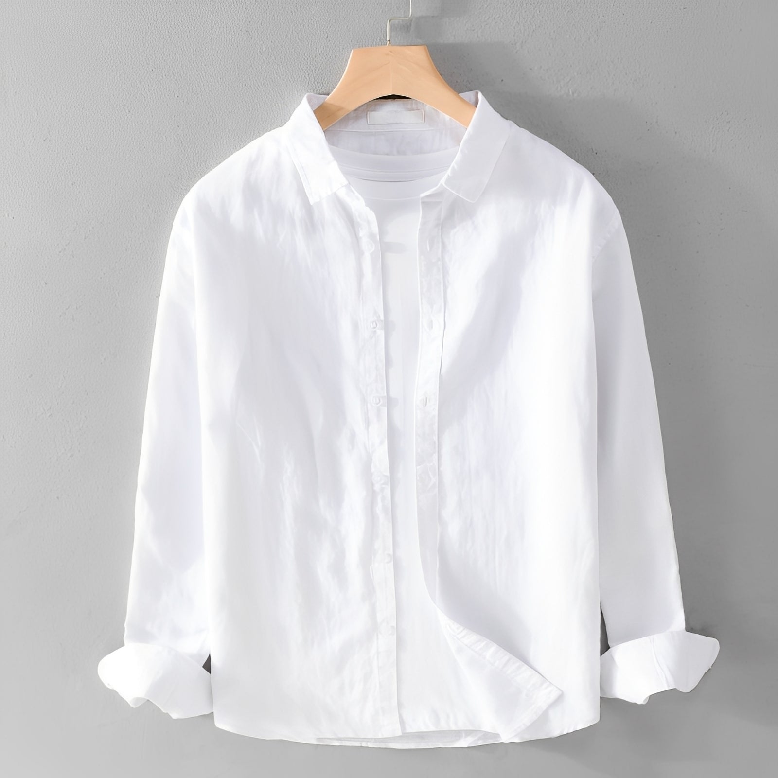 Rupert - Chemise Confortable à Manches Longues
