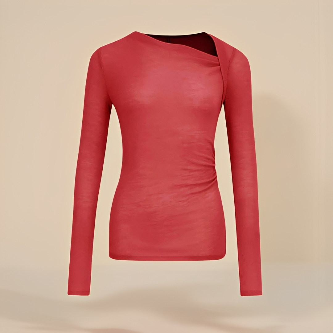 Nadine - Chemise longue à manches stylées