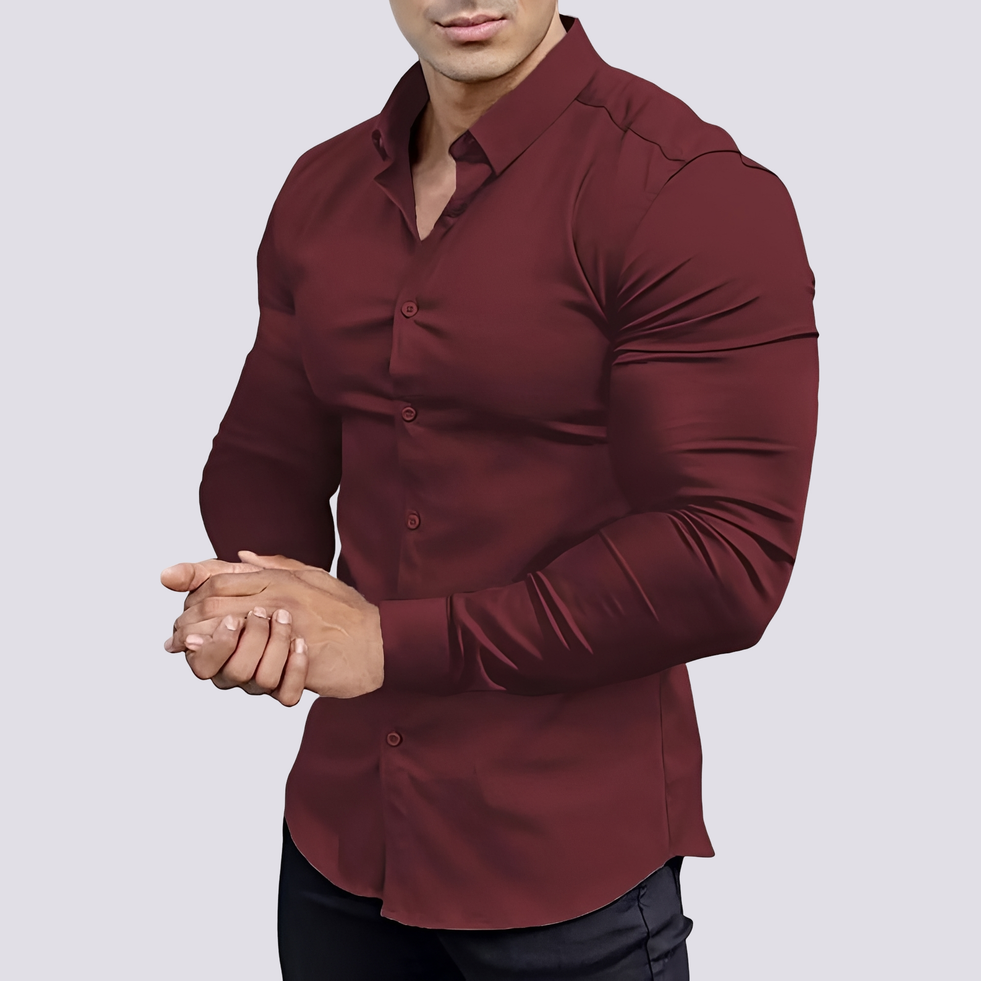 Benson - Chemise Coupe Ajustée Décontractée