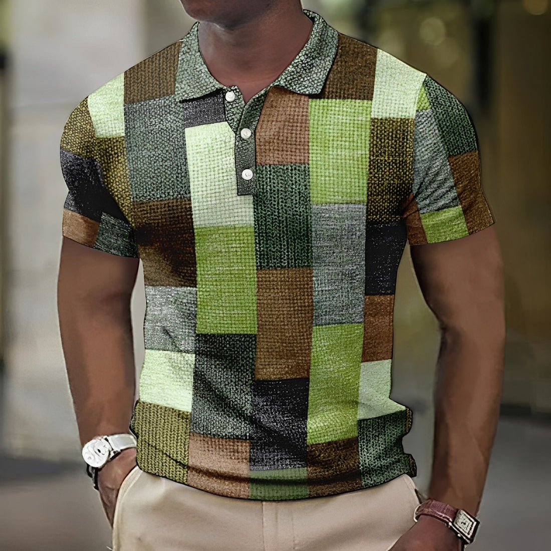 Jimmy - Chemise élégante à motifs de carreaux