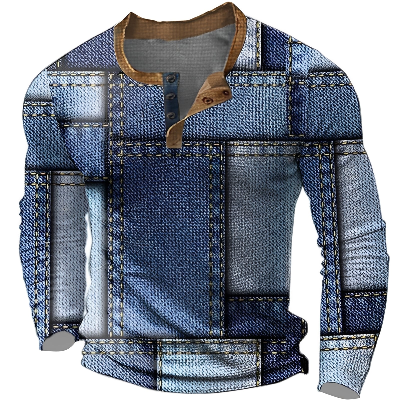 Sam - Chemise Homme à Manches Longues - Chic et Décontractée