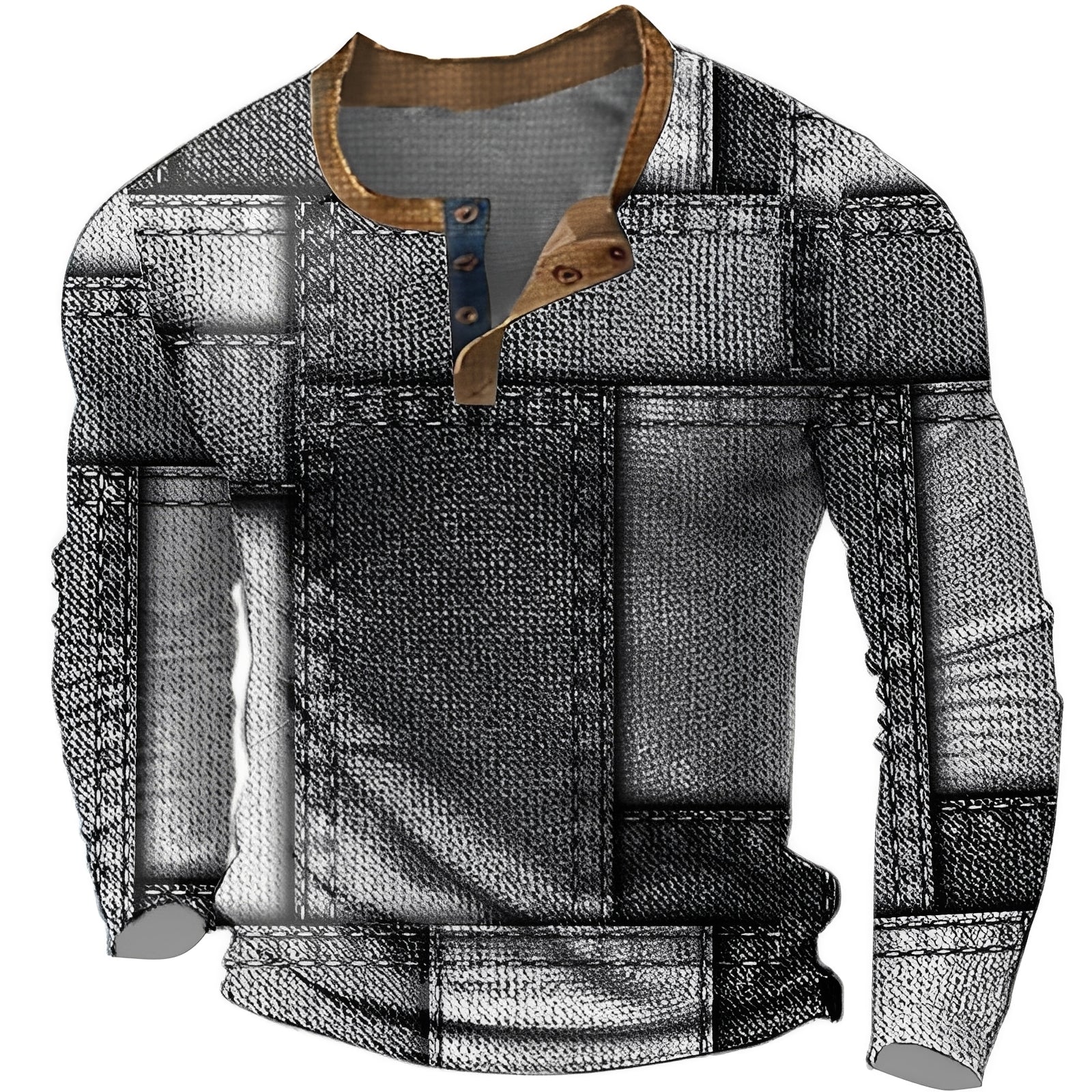 Sam - Chemise Homme à Manches Longues - Chic et Décontractée