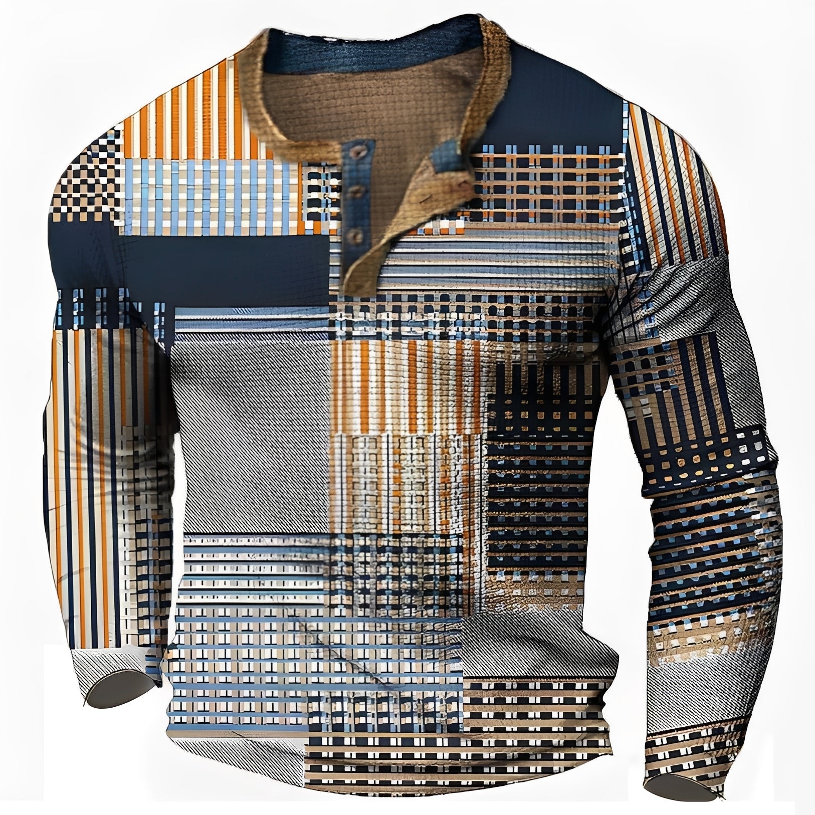 Sam - Chemise Homme à Manches Longues - Chic et Décontractée