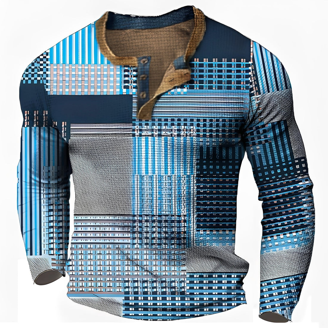 Sam - Chemise Homme à Manches Longues - Chic et Décontractée