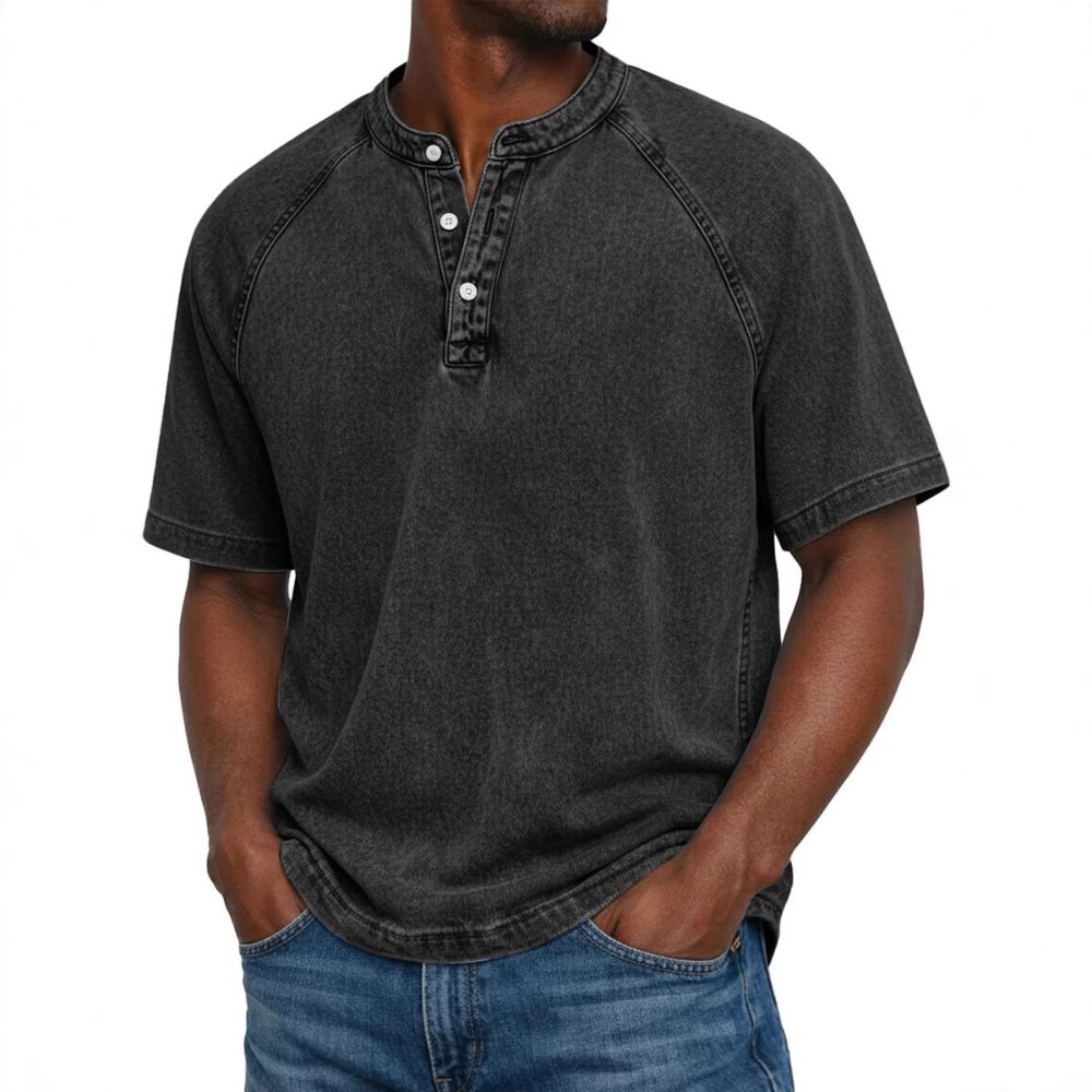 Austin - Chemise ample effet usé