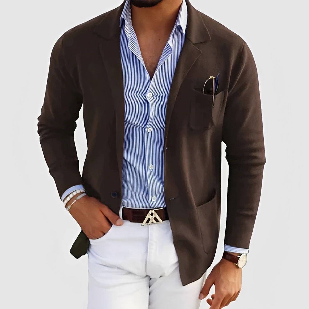 Toby - Veste Classique à Boutons