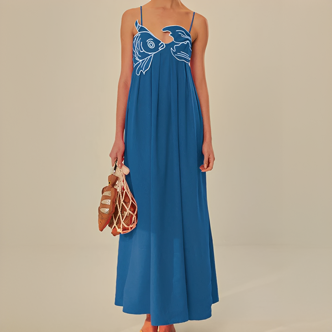 Euna - Robe Cami Raffinée