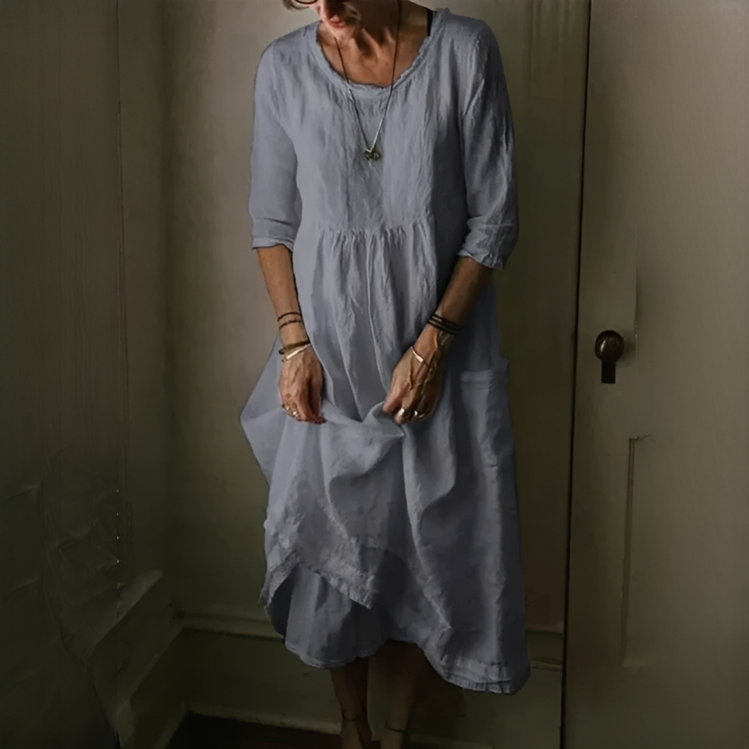 Aimee - Robe Plissée Agréable