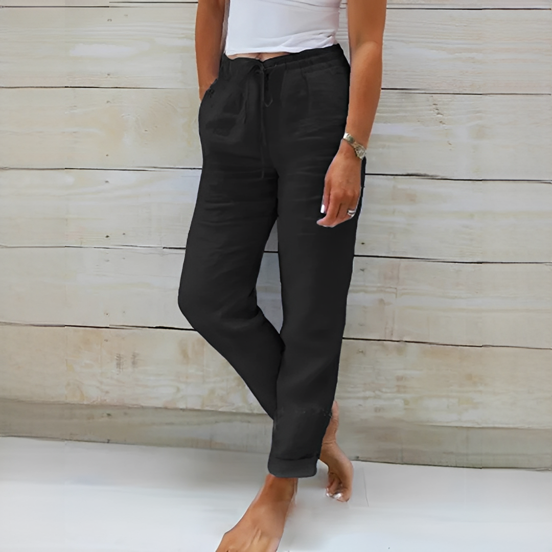 Elinna - Pantalon estival pour femme moderne