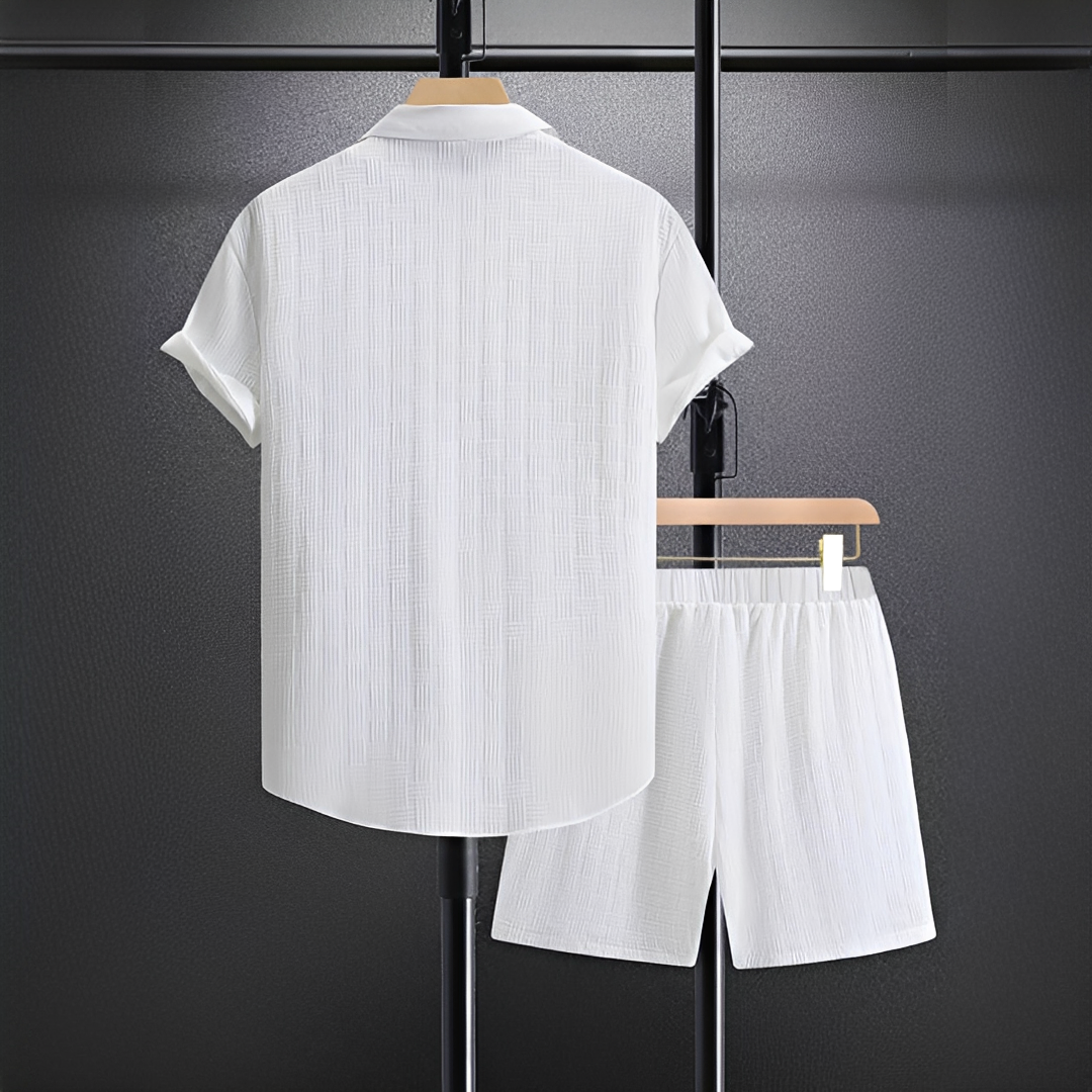 Reymark - Ensemble estival tendance pour homme en deux pièces