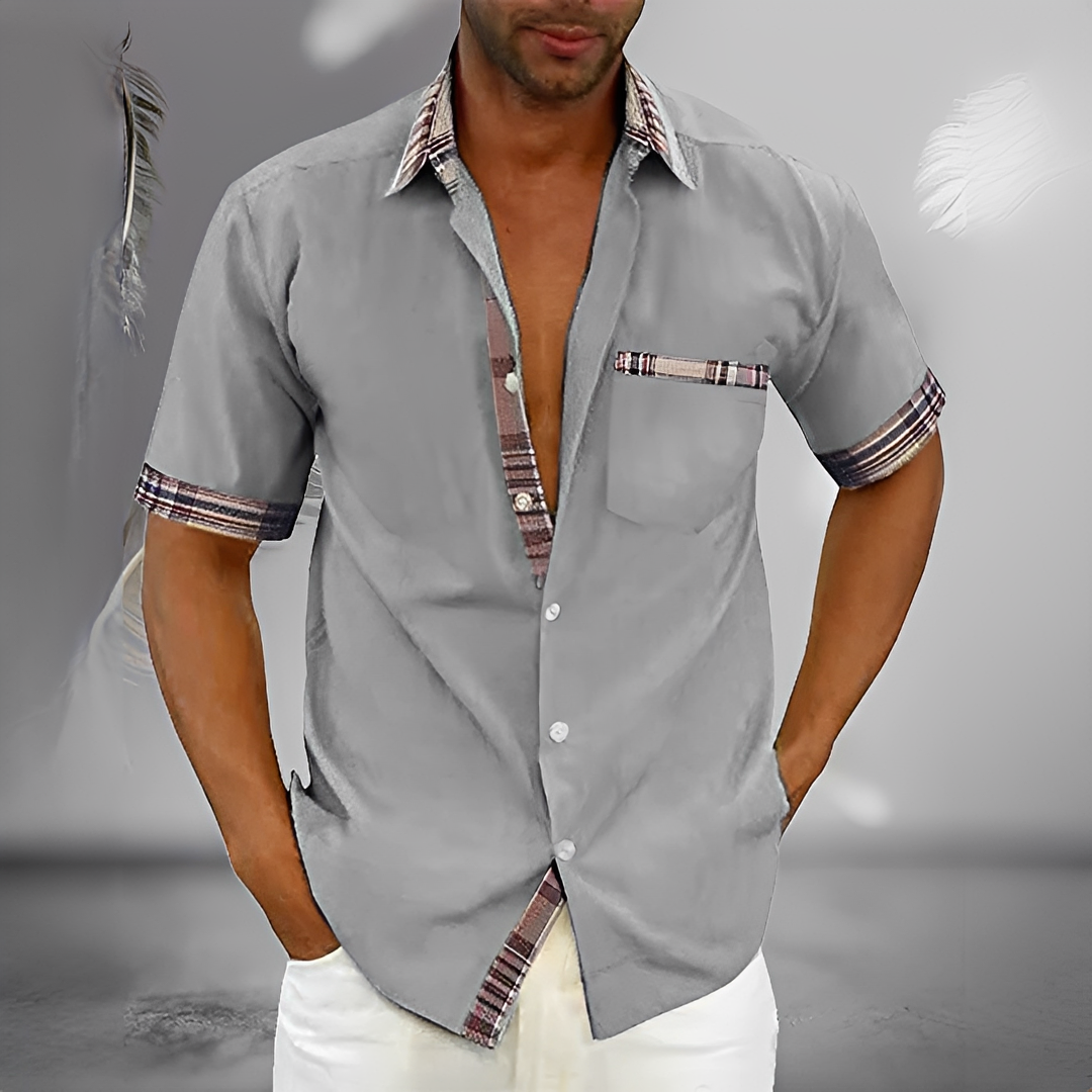 Henrick - Chemise d'été élégante et agréable pour homme
