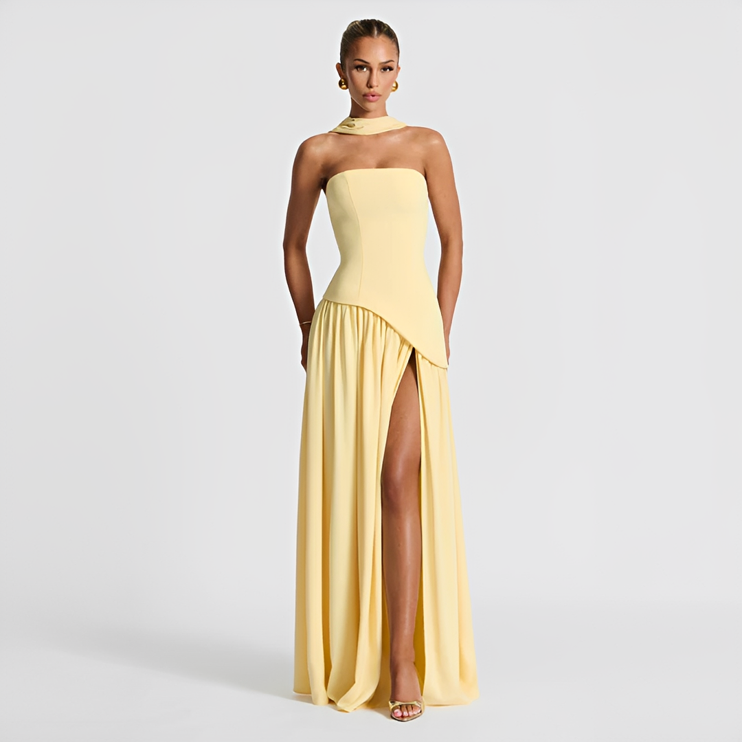 Beatrix - Élégante robe bustier pour femme