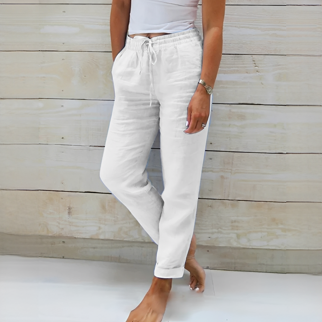 Susan - Pantalon Évasé et Agréable